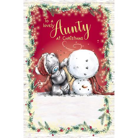 Lovely Aunty Me to You Bear Christmas Card £1.89